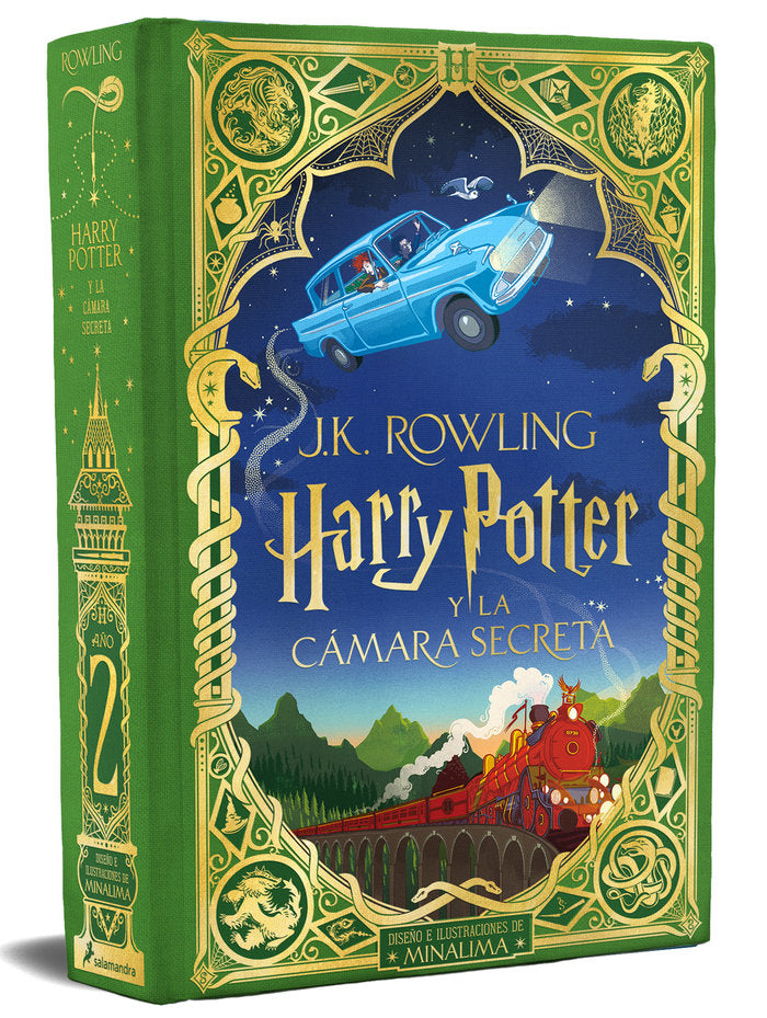 HARRY POTTER 2 Y LA CAMARA SECRETA ED MINALIMA | Rowling,j,k, | 9788418637018 (Salamandra infantil y juvenil)