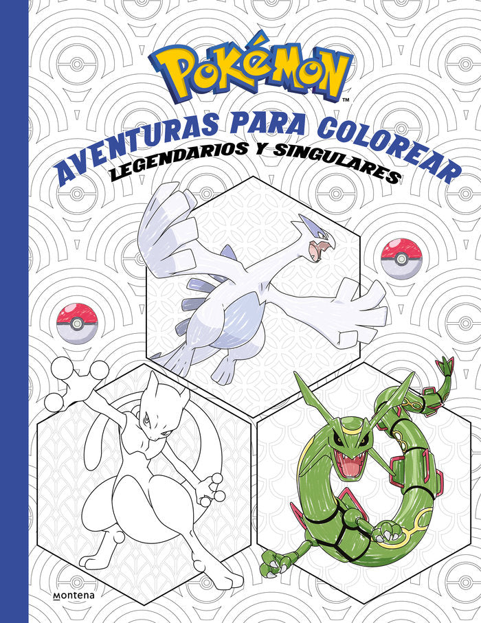 POKEMON AVENTURAS PARA COLOREAR LEGENDARIOS Y SINGULARES CO | The Pokemon Company | 9788419241962 (Montena)
