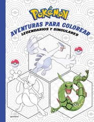 POKEMON AVENTURAS PARA COLOREAR LEGENDARIOS Y SINGULARES CO | The Pokemon Company | 9788419241962 (Montena)