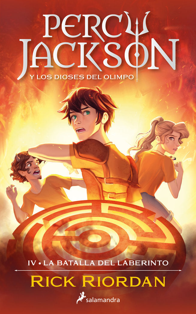 LA BATALLA DEL LABERINTO PERCY JACKSON Y LOS DIOSES DEL OLIM | Rick Riordan | 9788419275684 (Salamandra)