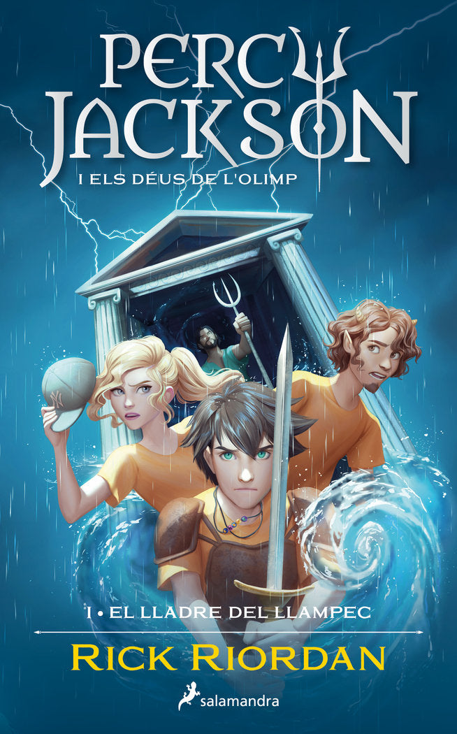EL LLADRE DEL LLAMPEC PERCY JACKSON I ELS DEUS DE LOLIMP 1 | Rick Riordan | 9788419275707 (Salamandra)