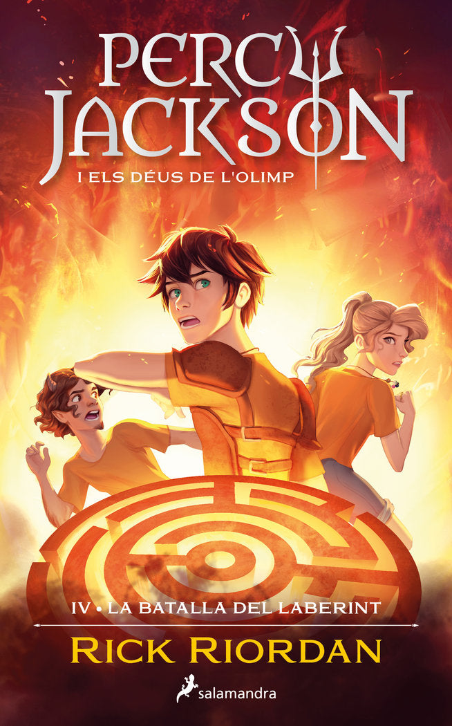 LA BATALLA DEL LABERINT PERCY JACKSON I ELS DEUS DE LOLIMP 4 | Rick Riordan | 9788419275745 (Salamandra)