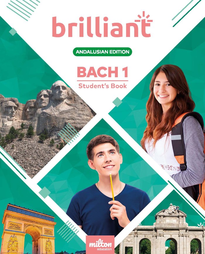 ✅ BRILLIANT ENGLISH 1ºBACH ST ANDALUCIA 23 I EMMONS, CASEY I MILTON I 9788419364982