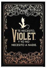 DIARIO OFICIAL DE ALAS DE SANGRE TE NECESITO VIOLET | Yarros, Rebecca | 9788419434005 (Planeta gifts)