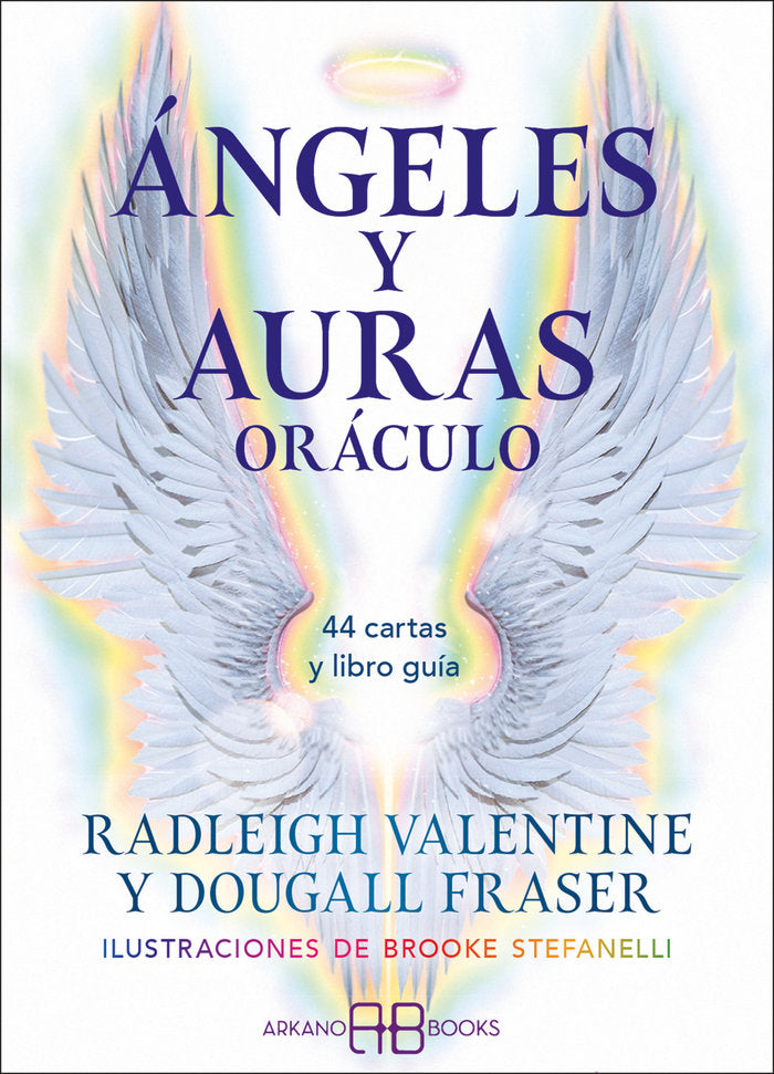 ANGELES Y AURAS ORACULO I Valentine, Radleigh/Fraser, Dougall I Arkano Books I 9788419510174