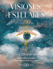 VISIONES ESTELARES LIBRO Y 53 CARTAS ORACULO I Gailing, Stephanie I Arkano Books I 9788419510204