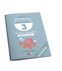 LECTURAS COMPRENSIVAS 3 PAUTA MONTESSORI INI,LECTOESCRITURA | MARTINEZ ROMERO, JOSE | GEU | 9788419646460