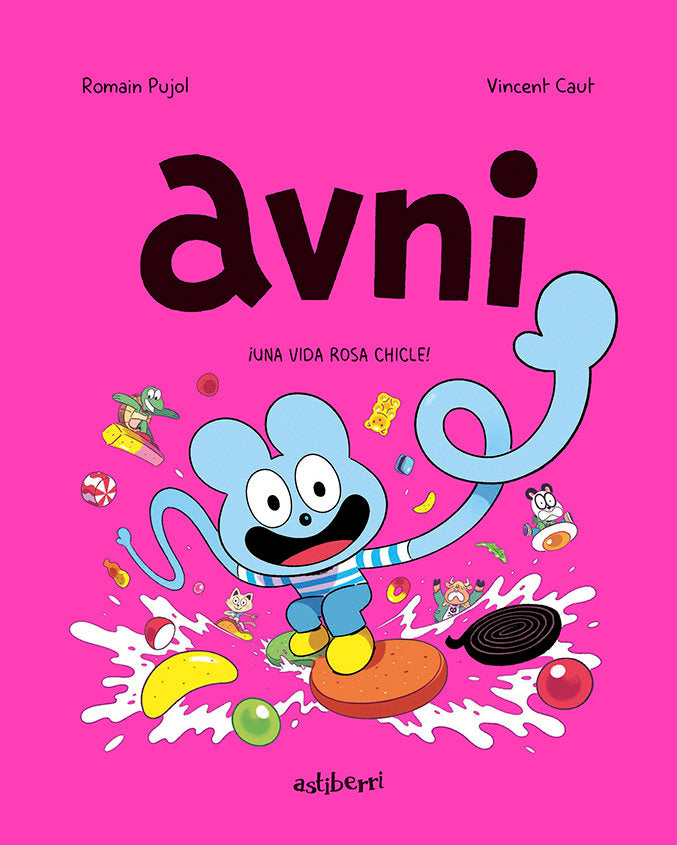 AVNI 6 UNA VIDA ROSA CHICLE | Caut,vincent/pujol,romain | 9788419670397 (Astiberri)