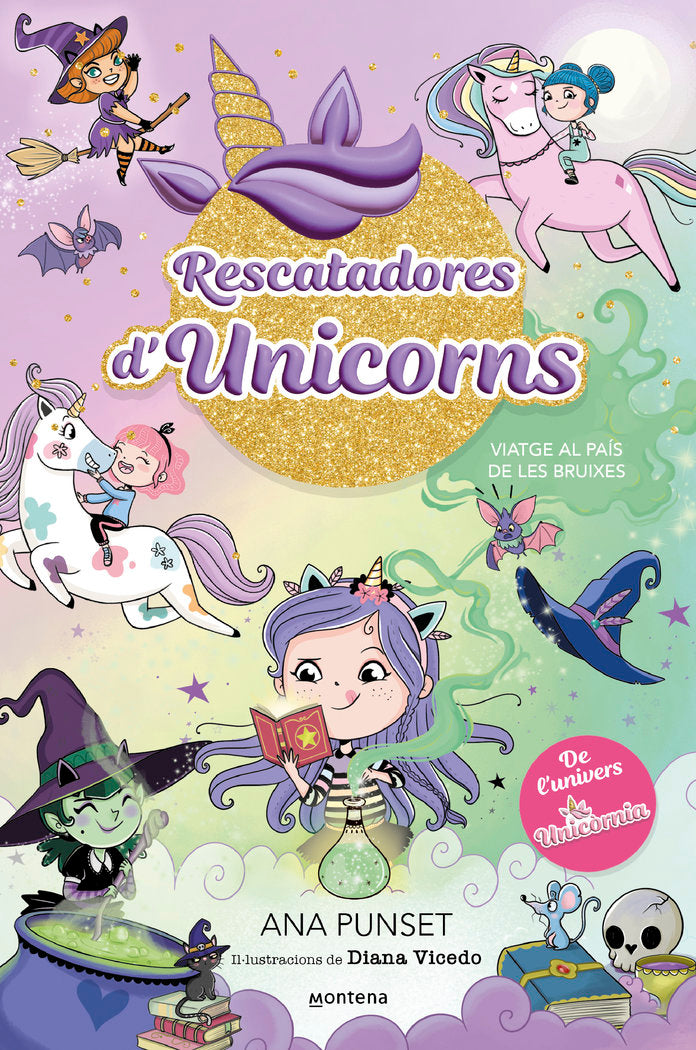 RESCATADORES DUNICORNS 3 VIATGE AL PAIS DE LES BRUIXES | Ana Punset | 9788419746702 (Montena)