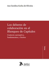 LOS DEBERES DE COLABORACION EN EL BLANQUEO DE CAPITALES - 9788419773128