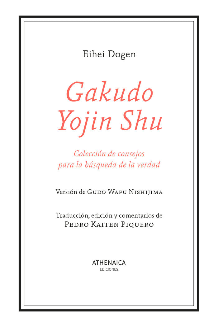 GAKUDO YOJIN SHU - 9788419874283