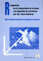 RESPUESTAS EN LA COMPOSICION DE LA LECHE A LA INGESTION DE N - 9788420008950