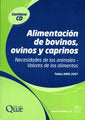 ALIMENTACION DE BOVINOS OVINOS Y CAPRINOS - 9788420011387