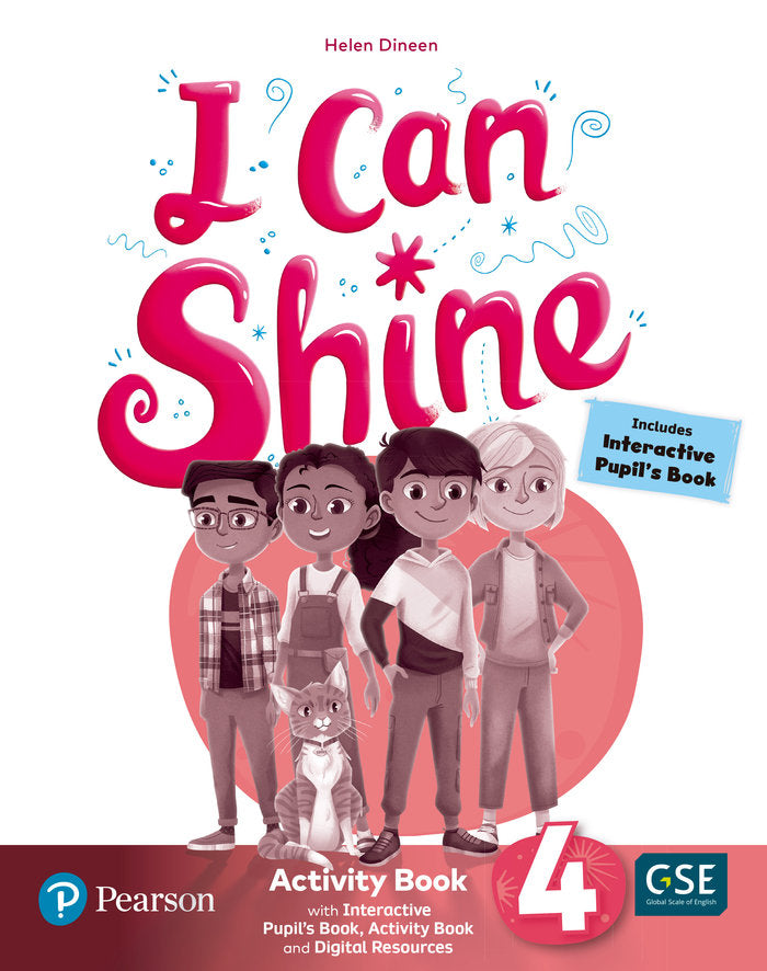 I Can Shine 4 Activity Book & Interactive Pupil ́s Book-Activity Book andDigital Resources Access Code | Varios autores | 9788420576602 (Pearson Educacion)