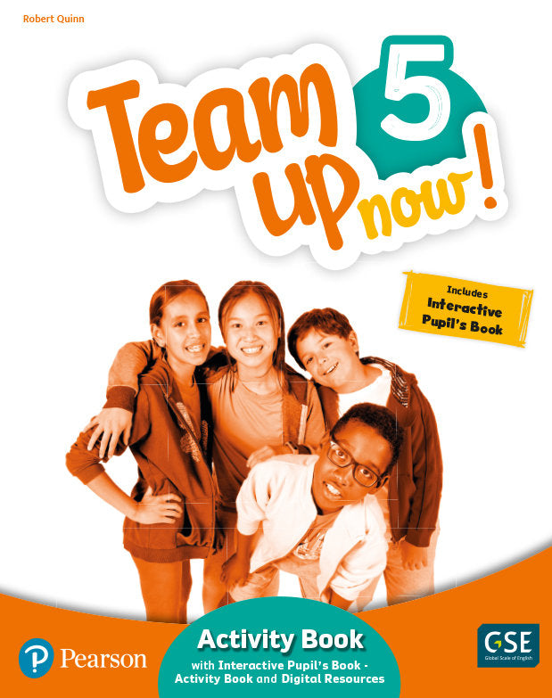 Team Up Now! 5 Activity Book & Interactive Pupil ́s Book-Activity Book anand Digital Resources Access Code | Varios autores | 9788420577159 (Pearson Educacion)