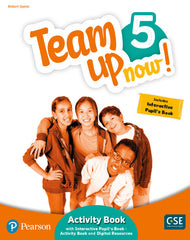 Team Up Now! 5 Activity Book & Interactive Pupil ́s Book-Activity Book anand Digital Resources Access Code | Varios autores | 9788420577159 (Pearson Educacion)