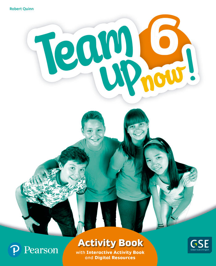 Team Up Now! 6 Activity Book & Interactive Activity Book and DigitalResources Access Code | Varios autores | 9788420577340 (Pearson Educacion)