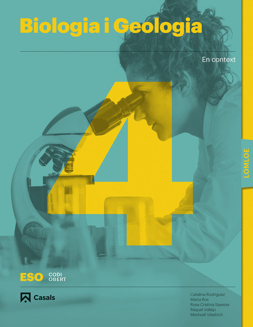 Biologia i Geologia 4ºESO LOMLOE | Varios autores | 9788421873601 (CASALS)
