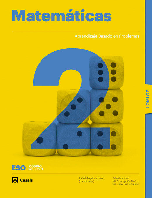 Matemáticas 2ºESO LOMLOE | Varios autores | 9788421873762 (CASALS)