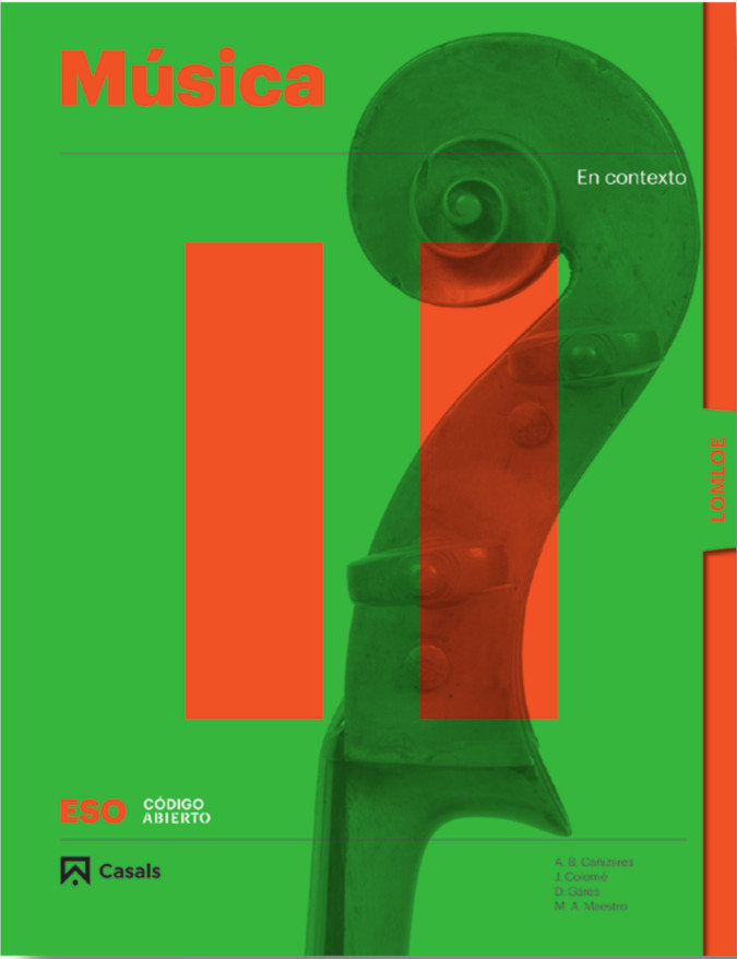 Música II ESO LOMLOE | Varios autores | 9788421873854 (CASALS)