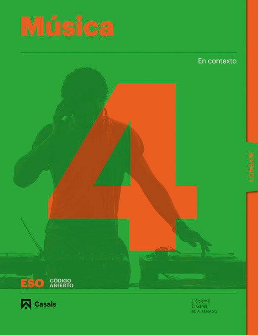 Música 4ºESO LOMLOE | Varios autores | 9788421873908 (CASALS)