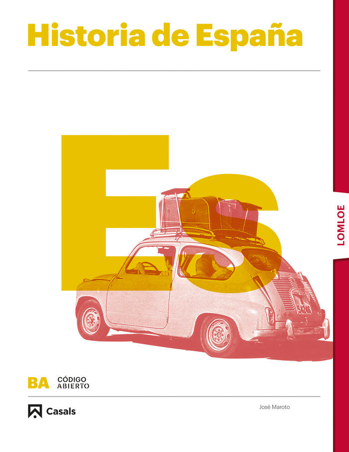 ✅ HISTORIA DE ESPAÑA 2ºBACH 23 LOMLOE CODIGO ABIERTO I AA,VV I CASALS I 9788421874844