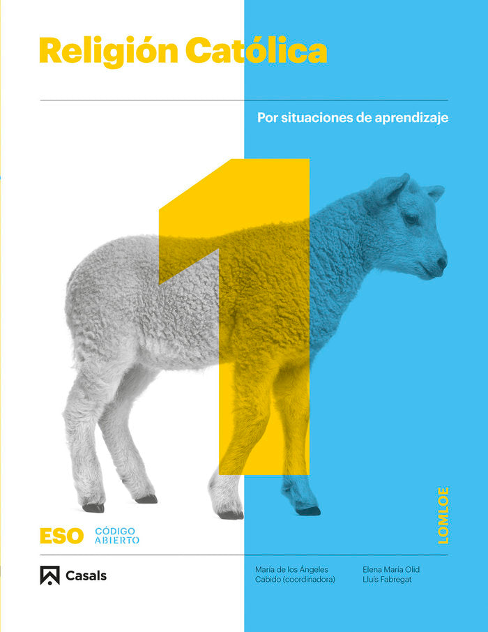 Religión Catolica 1ºESO LOMLOE ANDALUCÍA | Varios autores | 9788421878354 (CASALS)