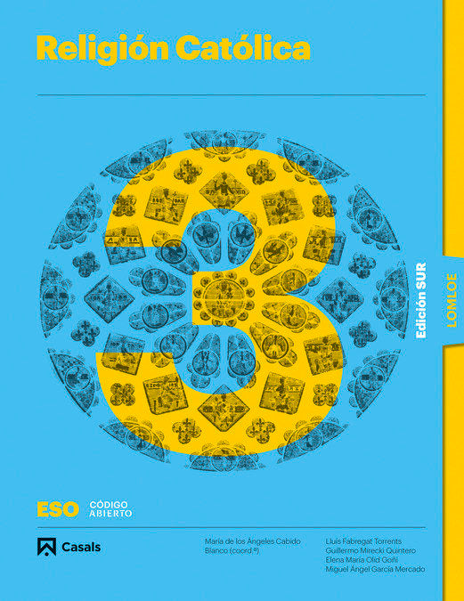 Religión Católica 3ºESO LOMLOE ANDALUCÍA | Varios autores | 9788421878378 (CASALS)