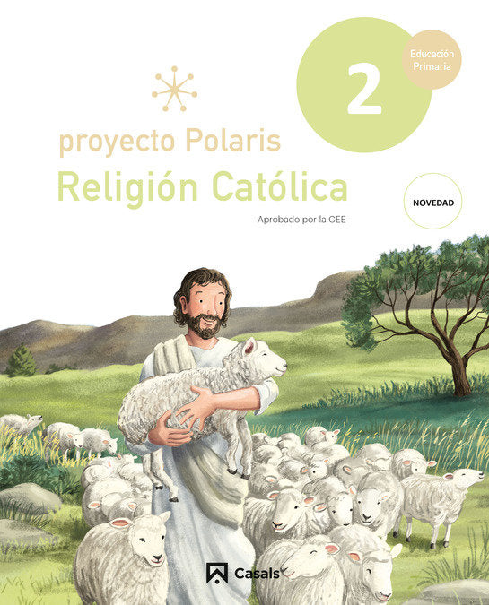 RELIGION CATOLICA 2º de Primaria ANDALUCIA 23 POLARIS | AA,VV | 9788421878392 (Casals)