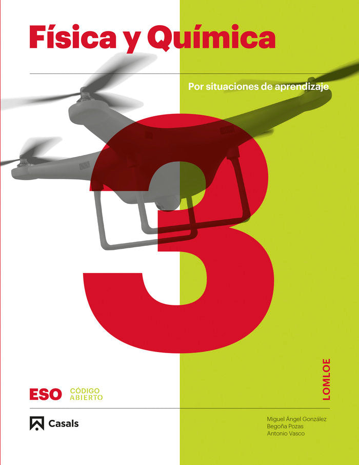 Física y Química 3ºESO LOMLOE ANDALUCÍA | Varios autores | 9788421880081 (CASALS)