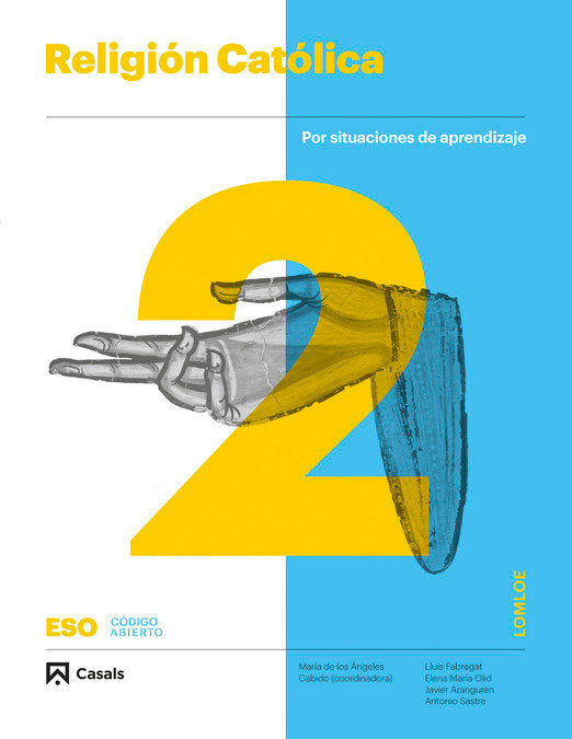 Religión Católica 2ºESO LOMLOE ANDALUCÍA | Varios autores | 9788421880708 (CASALS)