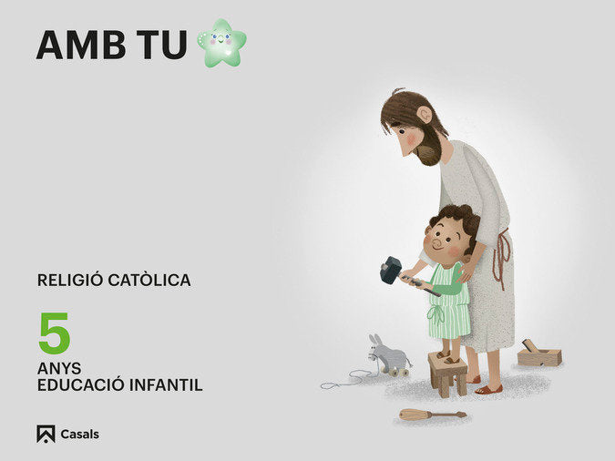 QUADERN RELIGIO 5ANYS EI 24 AMB TU | AA,VV | 9788421881552 (Casals)