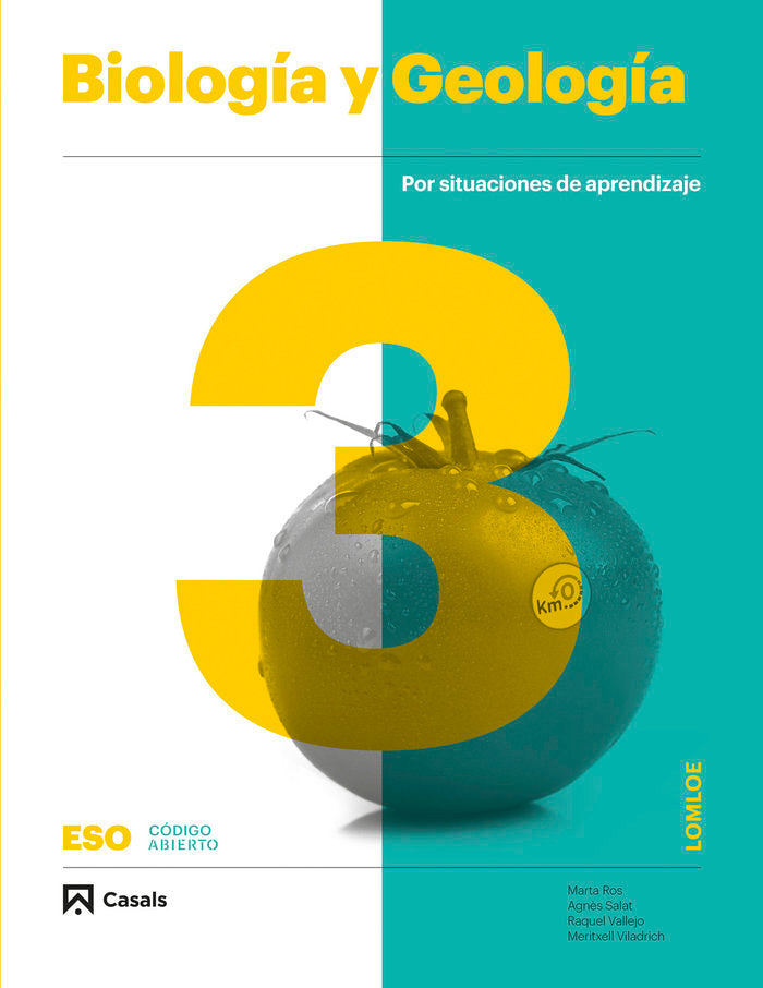 Biología y Geología 3ºESO LOMLOE ANDALUCÍA | Varios autores | 9788421881798 (CASALS)