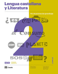 Lengua castellana y Literatura 2ºESO LOMLOE ANDALUCÍA | Varios autores | 9788421881910 (CASALS)