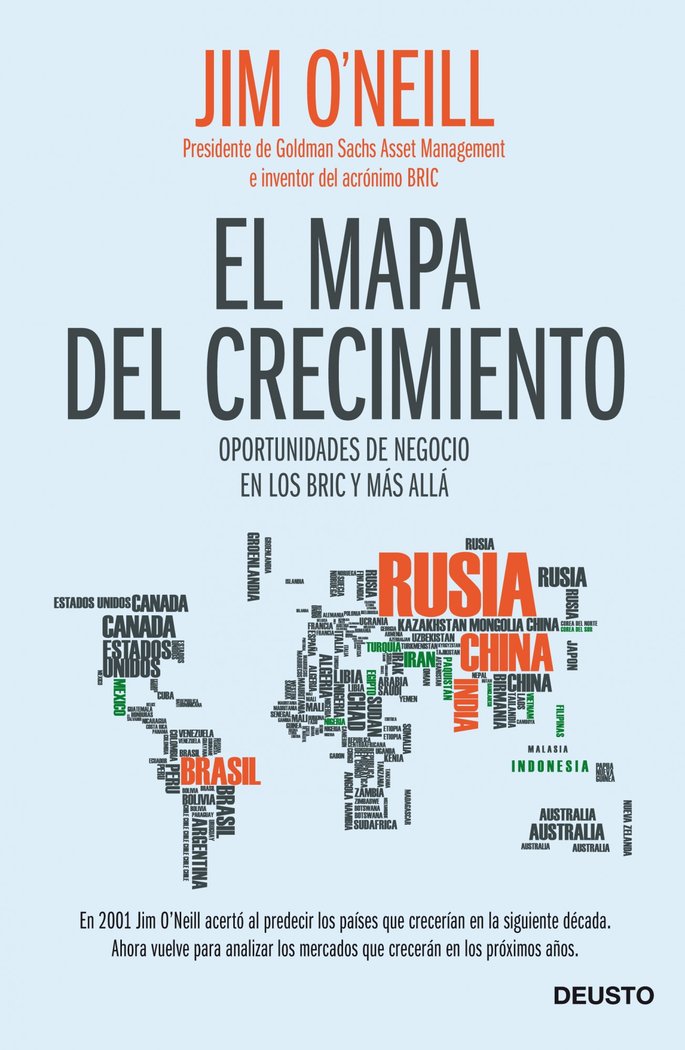 MAPA DEL CRECIMIENTO,EL | ONEILL,JIM | EDICIONES DEUSTO | 9788423411207