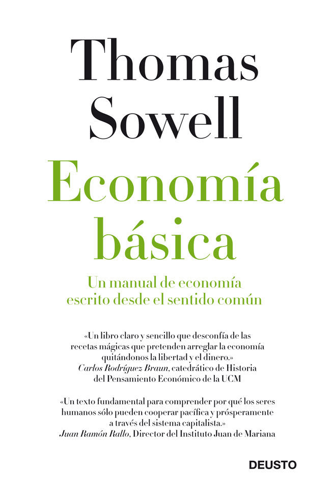 ECONOMIA BASICA | SOWELL,THOMAS | EDICIONES DEUSTO | 9788423412648