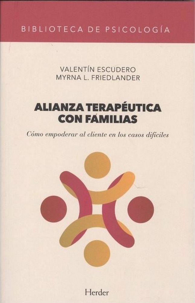 ALIANZA TERAPEUTICA CON FAMILIAS - 9788425441684