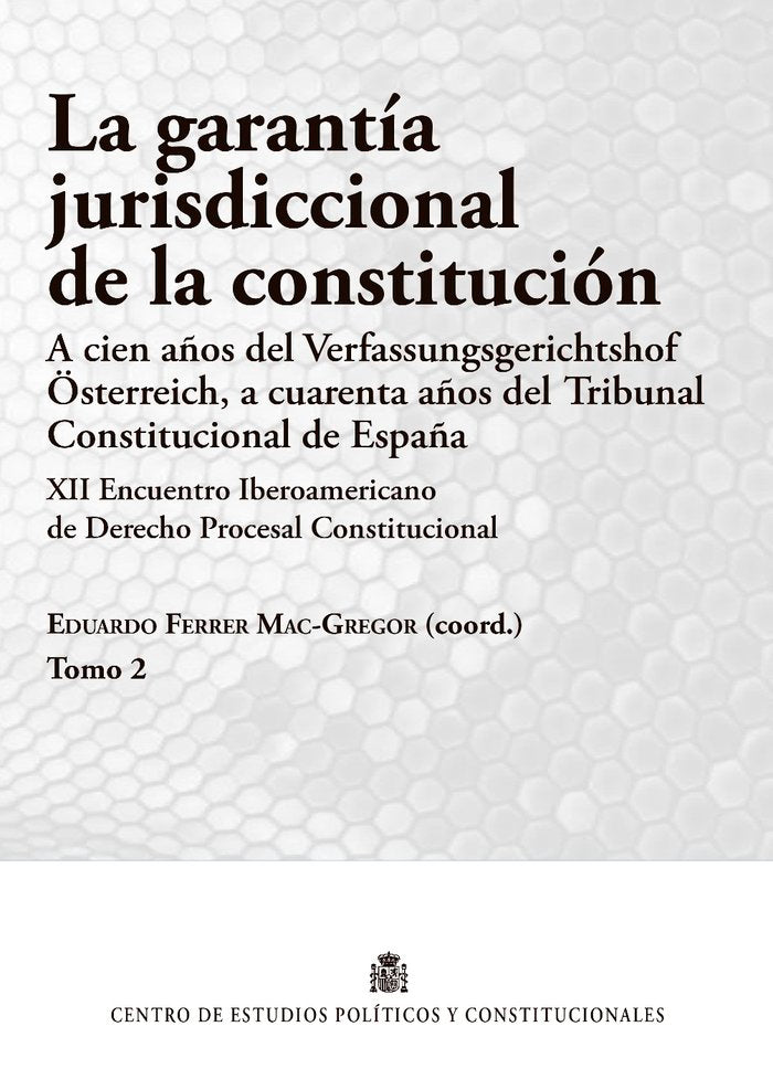 LA GARANTIA JURISDICCIONAL DE LA CONSTITUCION - 9788425920110