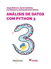 ANALISIS DE DATOS CON PYTHON 3 - 9788426737700
