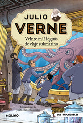 JULIO VERNE - VEINTE MIL LEGUAS DE VIAJE SUBMARINO (EDICIÓN ACTUALIZADA, ILUSTRADA Y ADAPTADA) I Verne, Julio I Molino I 9788427243569