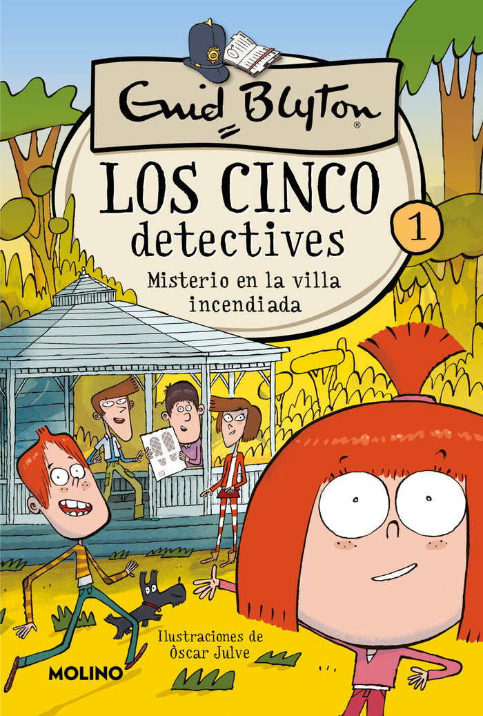 LOS CINCO DETECTIVES 1 - MISTERIO EN LA VILLA INCENDIADA I Blyton, Enid I Molino I 9788427247833