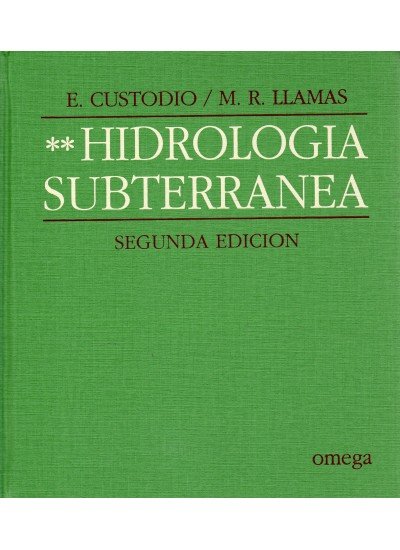 HIDROLOGIA SUBTERRANEA2 - 9788428202817