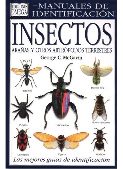 MANUAL DE IDENTIFICACION INSECTOS ARAÑAS Y OTROS ANTROPRODOS - 9788428212014
