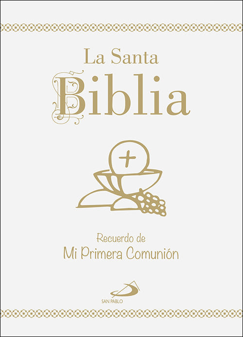 SANTA BIBLIA RECUERDO DE MI PRIMERA COMUNIONLA - 9788428551687