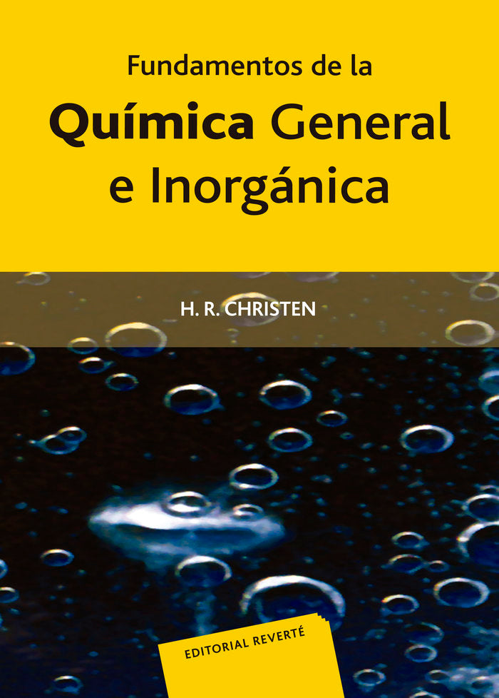 FUNDAMENTOS QUIMICA GENERALINORGANICA - 9788429171334