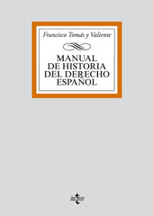 MANUAL DE HISTORIA DERECHO ESPAÑOL - 9788430910069