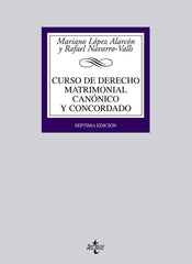 CURSO DE DERECHO MATRIMONIAL CANONICO Y CONCORDADO - 9788430951307