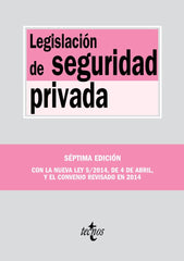 LEGISLACION DE SEGURIDAD PRIVADA 7ªED - 9788430963577