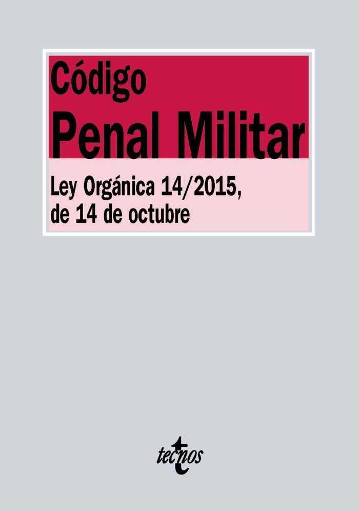 CODIGO PENAL MILITAR - 9788430969104