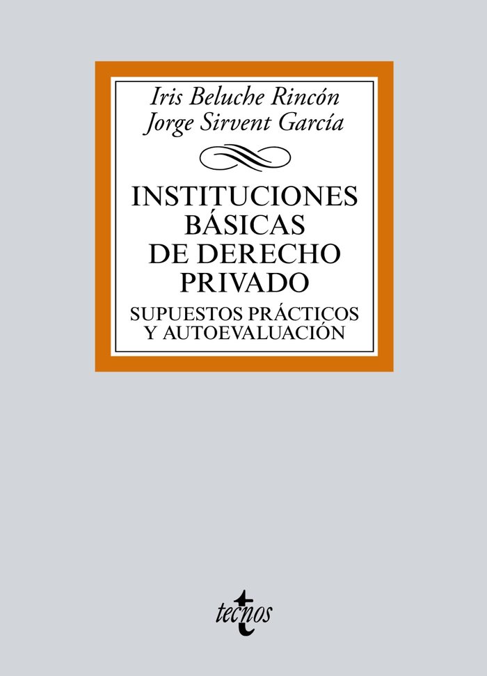 INSTITUCIONES BASICAS DE DERECHO PRIVADO - 9788430969586
